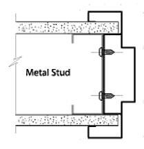 Standard Frame with Stud Bracket